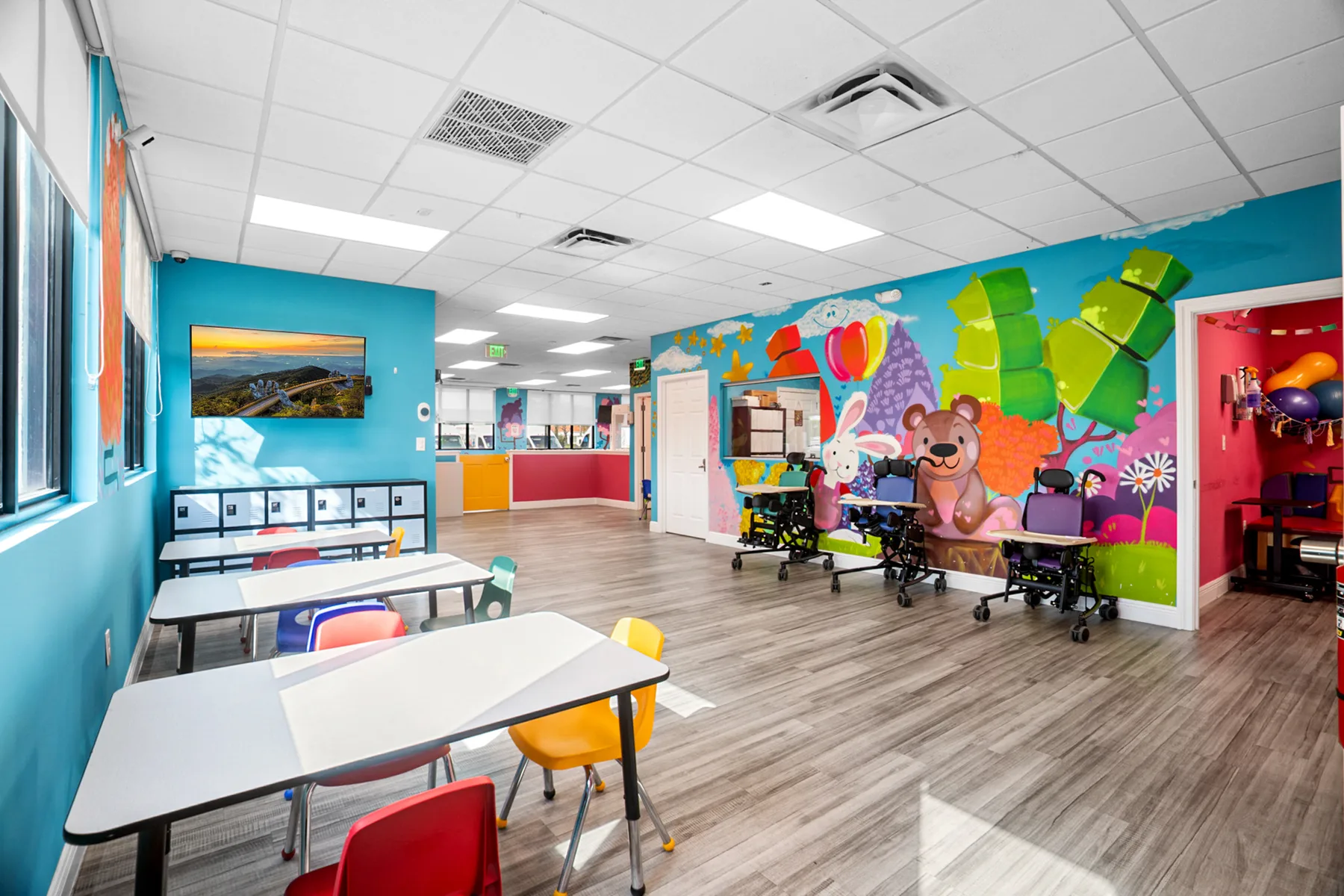 Inside the Superhero Kids PPEC center